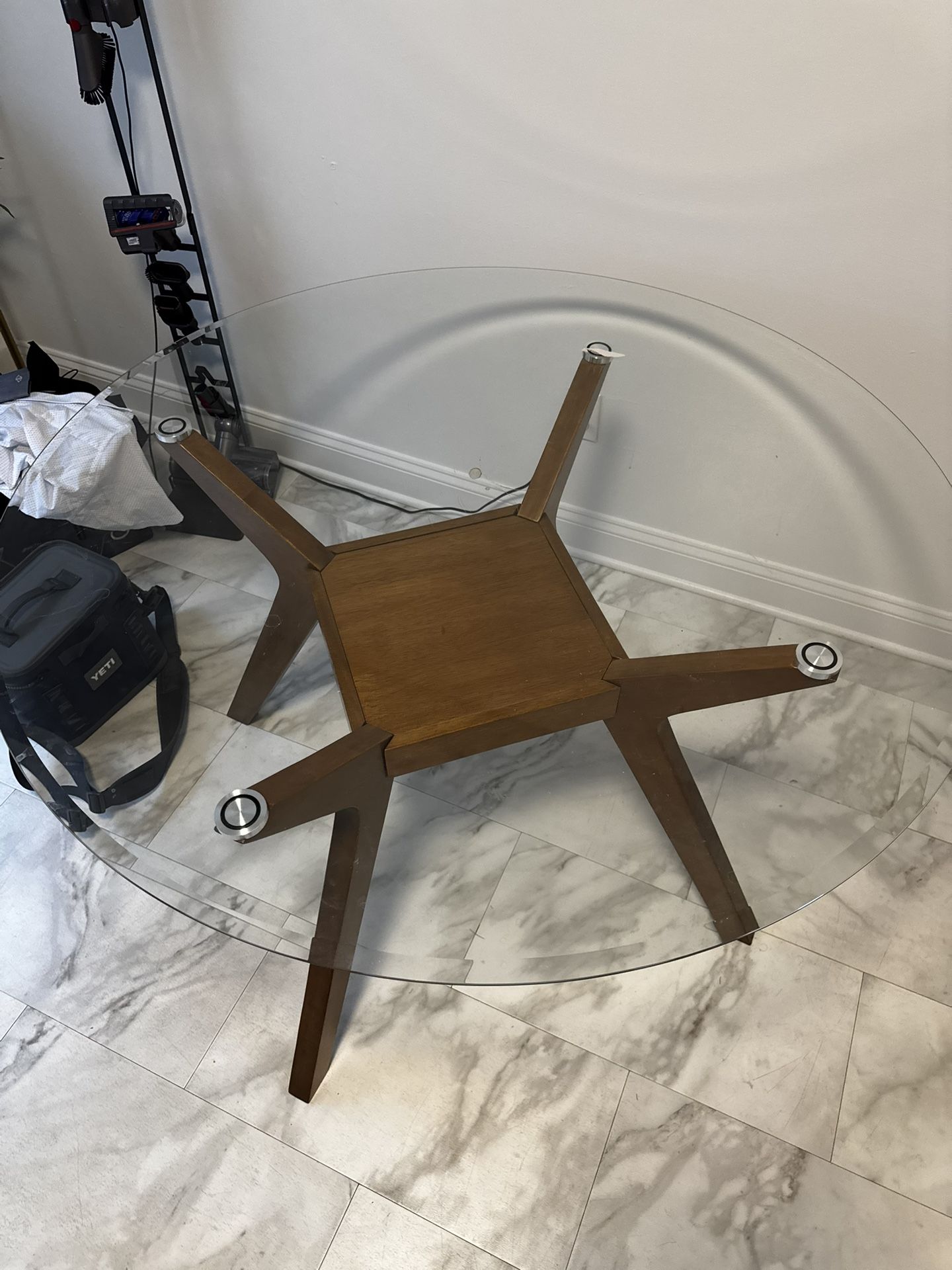 Glass Dining Table