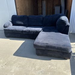 Blue Sectional Set