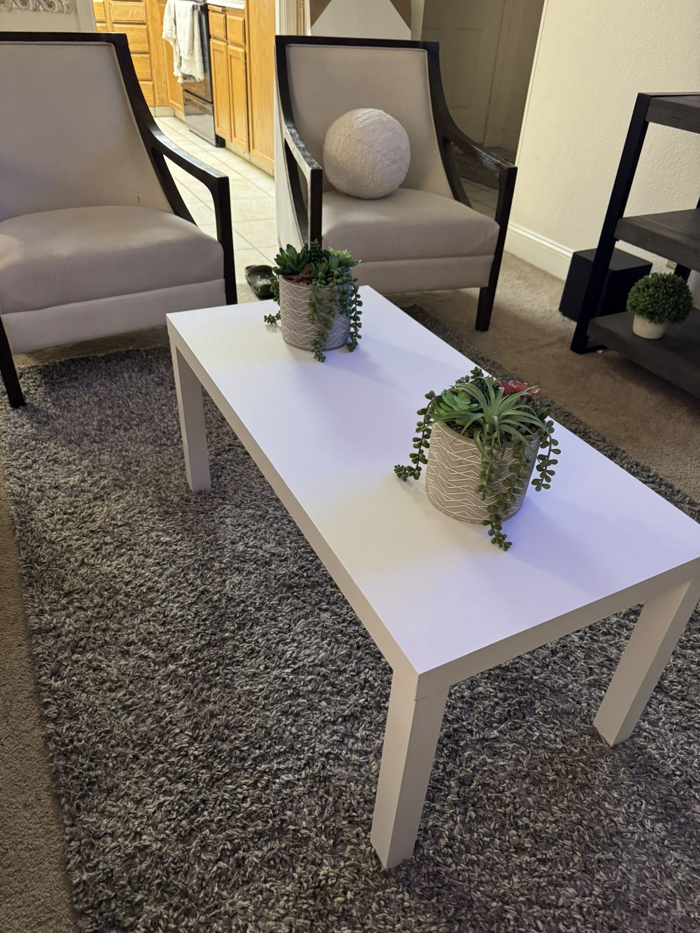 White Coffee Table