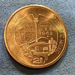 1962 Worlds Fair Token 