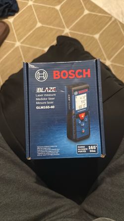 Bosch - BLAZE 165 ft. Laser Distance Tape Measuring Tool with Area and Volume