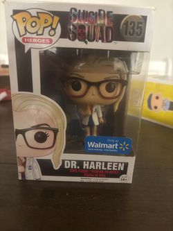 Funko Pop Dr. Harleen #135 Suicide Squad Walmart Exclusive