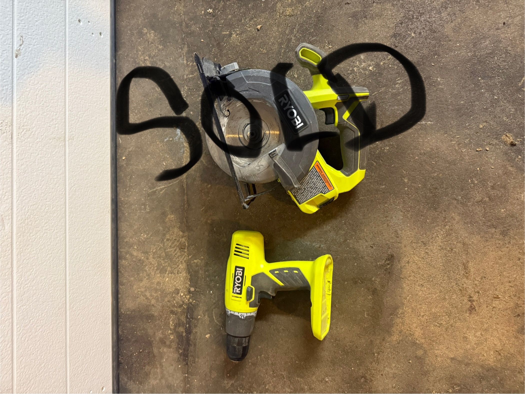 Ryobi Drill & Saw