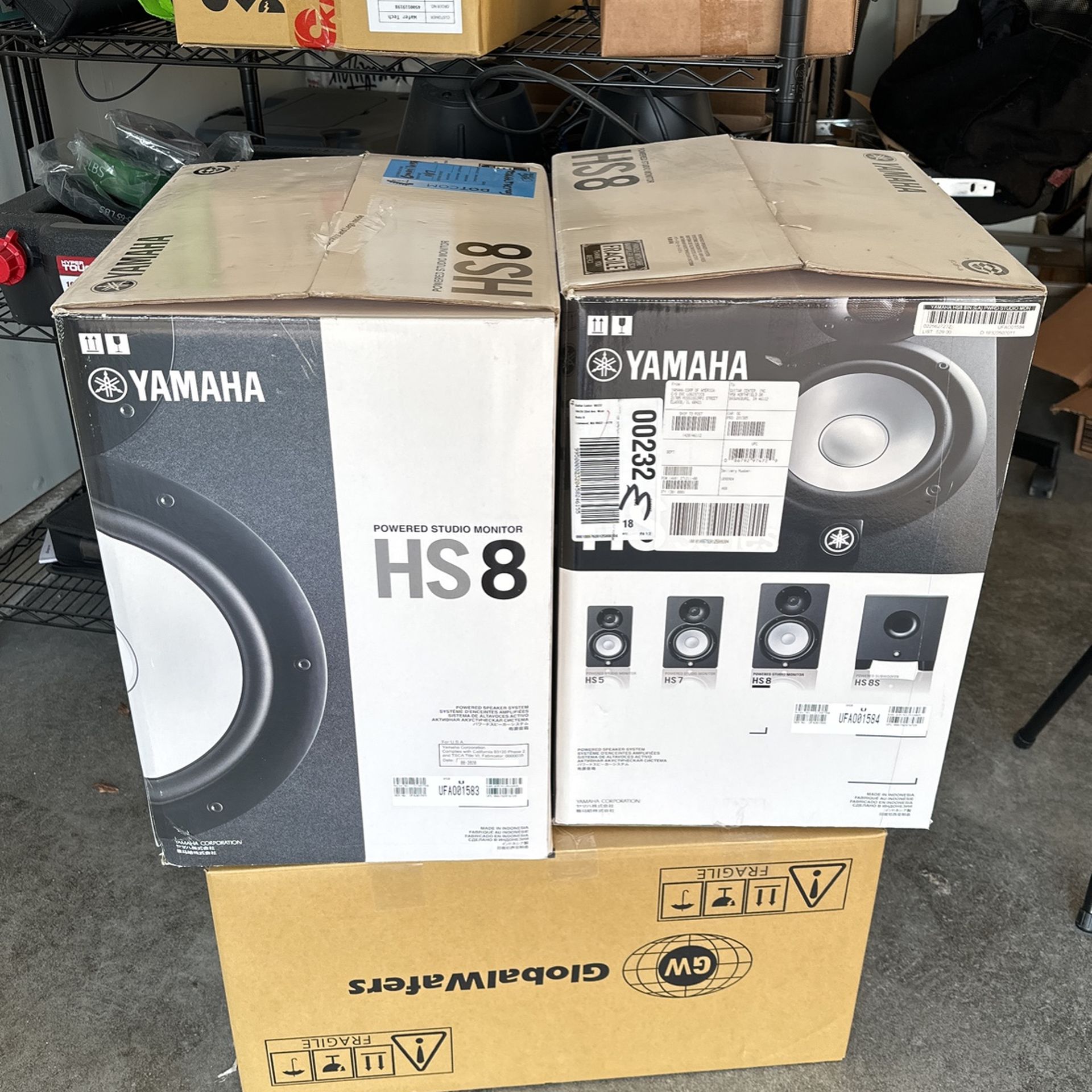 Yamaha HS8 Studio Speakers