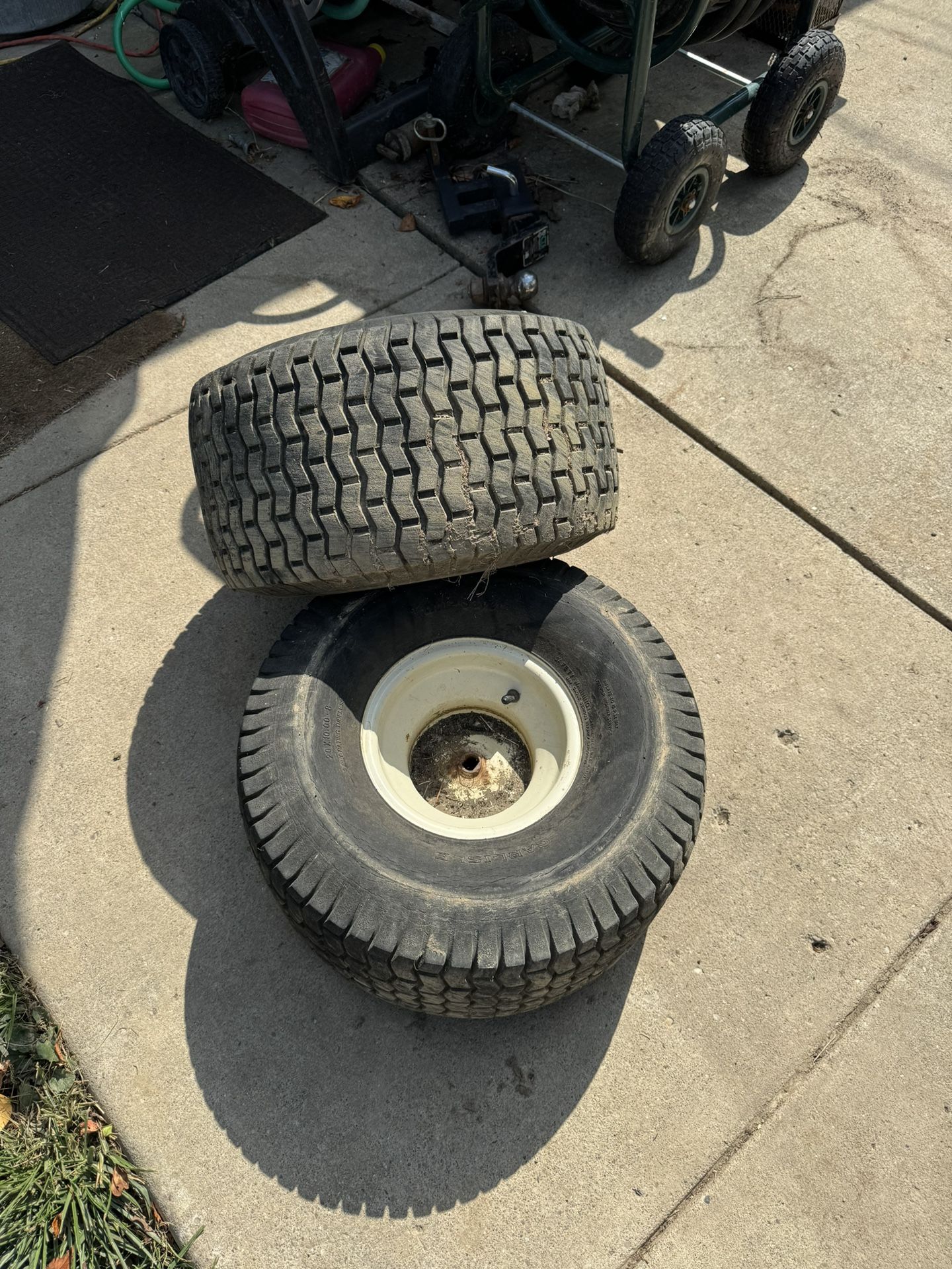 Ltx Cub Cadet Rear Wheels And Tires
