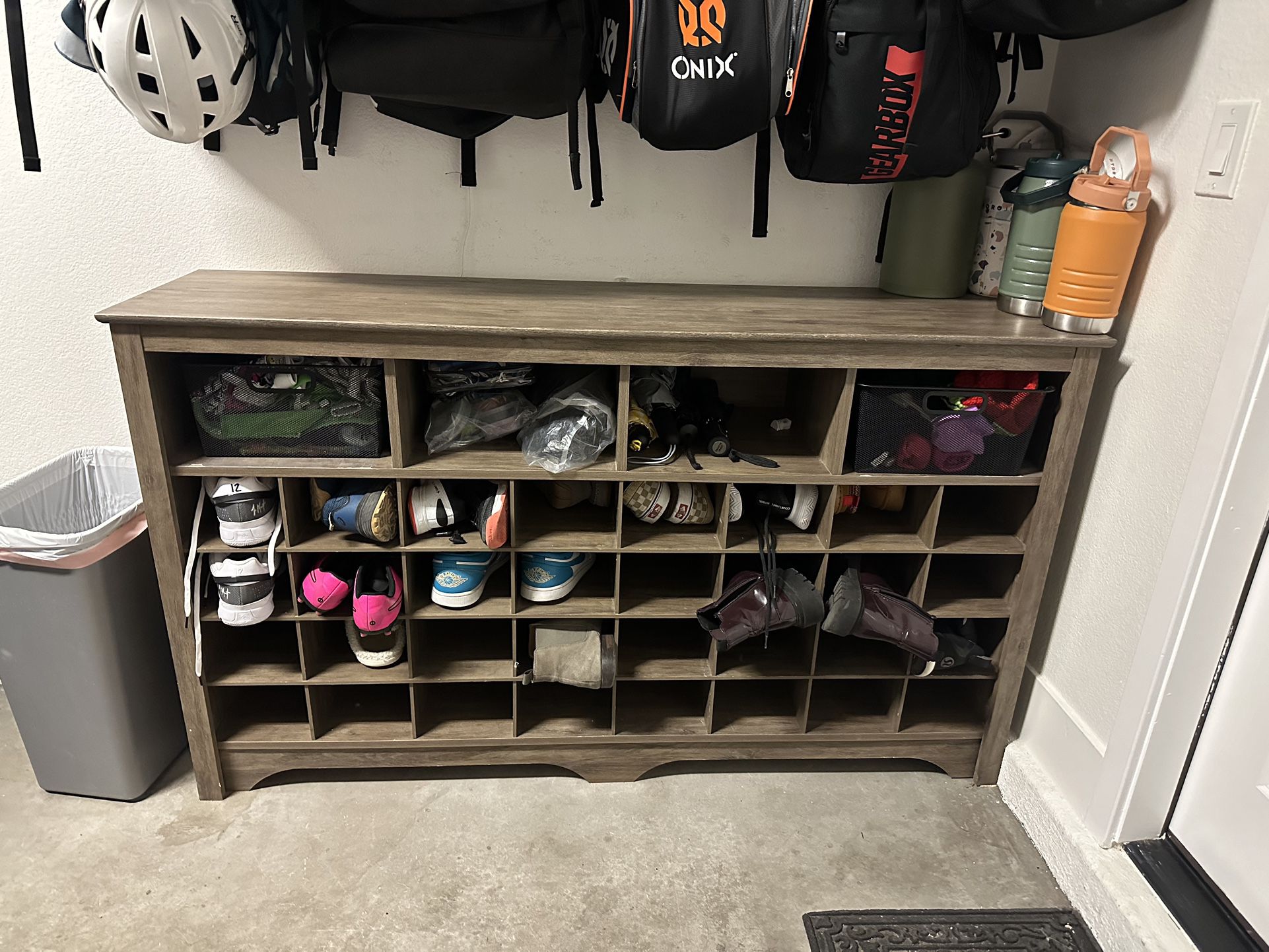 Wooden Shoe Storage 