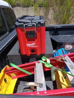 Milwaukee tool box. One small box new.