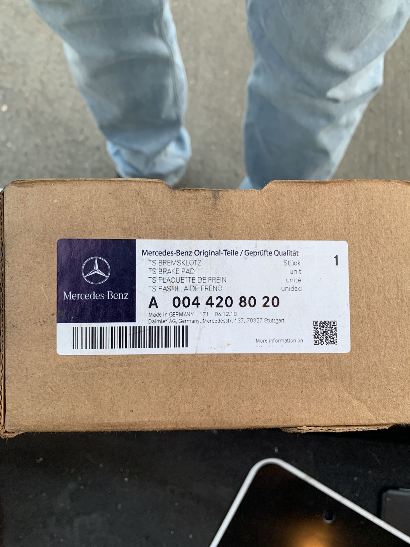 Mercedes benz parts