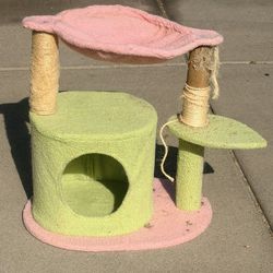 23” Cat Tree Stand and Bed