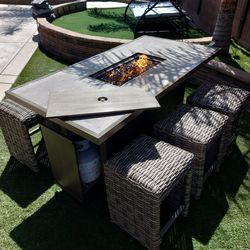 Members Mark (SAMSCLUB) 7 Piece Outdoor Bar Set!!!