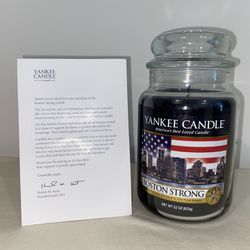 Boston Strong Yankee Candle