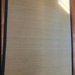 Vintage Pier One Imports Bamboo Area Rug 