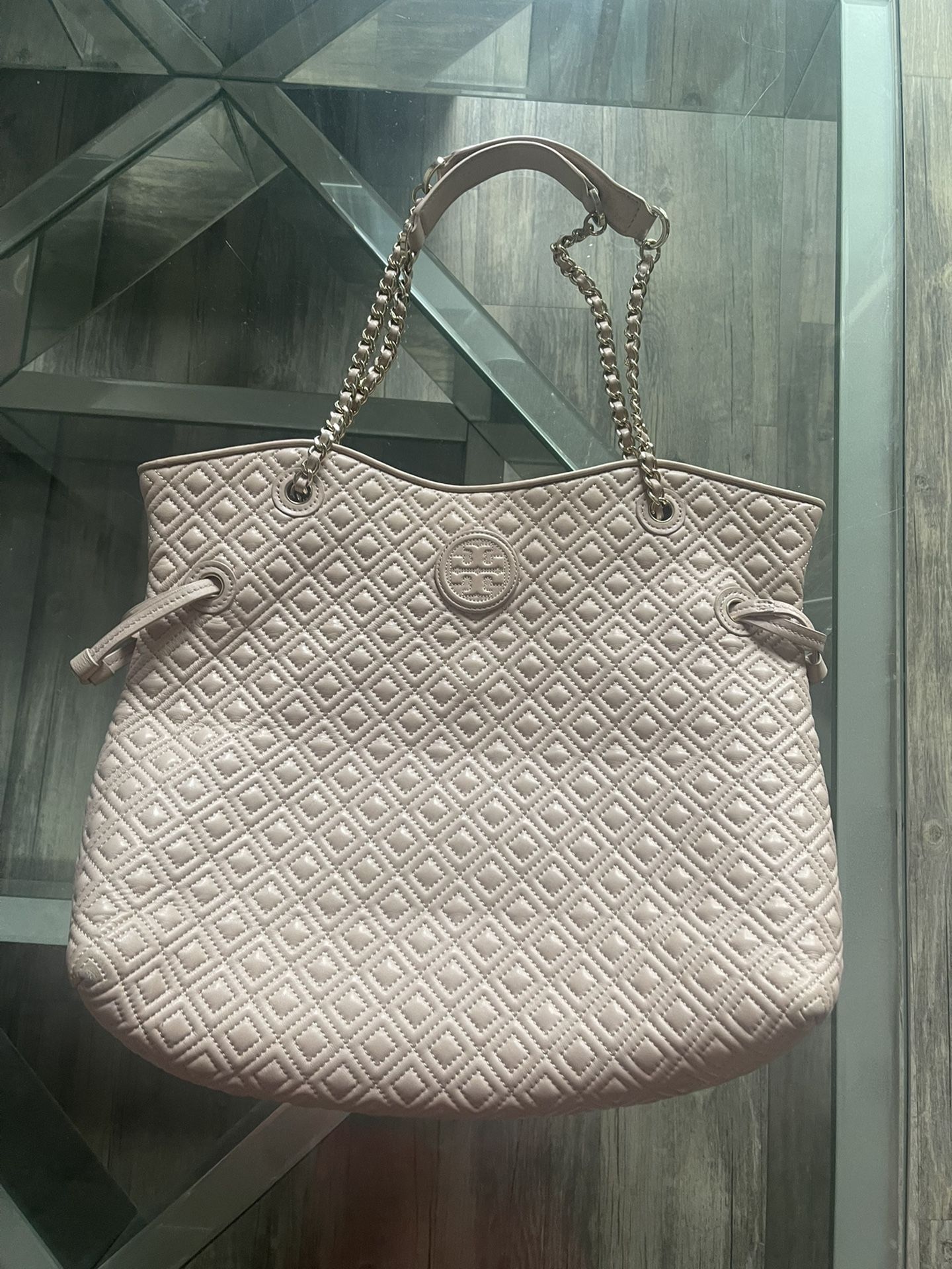 Tory Burch Quilted Tote Bag