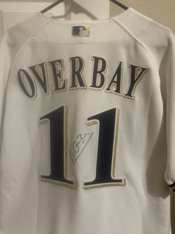 Miluakee Brewers Overbay Signed Jersey
