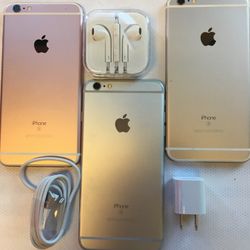 Factory unlocked apple iphone 6s plus $150 each 