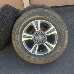 4 Rims and Tires 