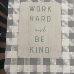 Plaid Sign 