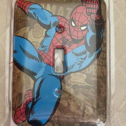 Spider-Man light switch cover