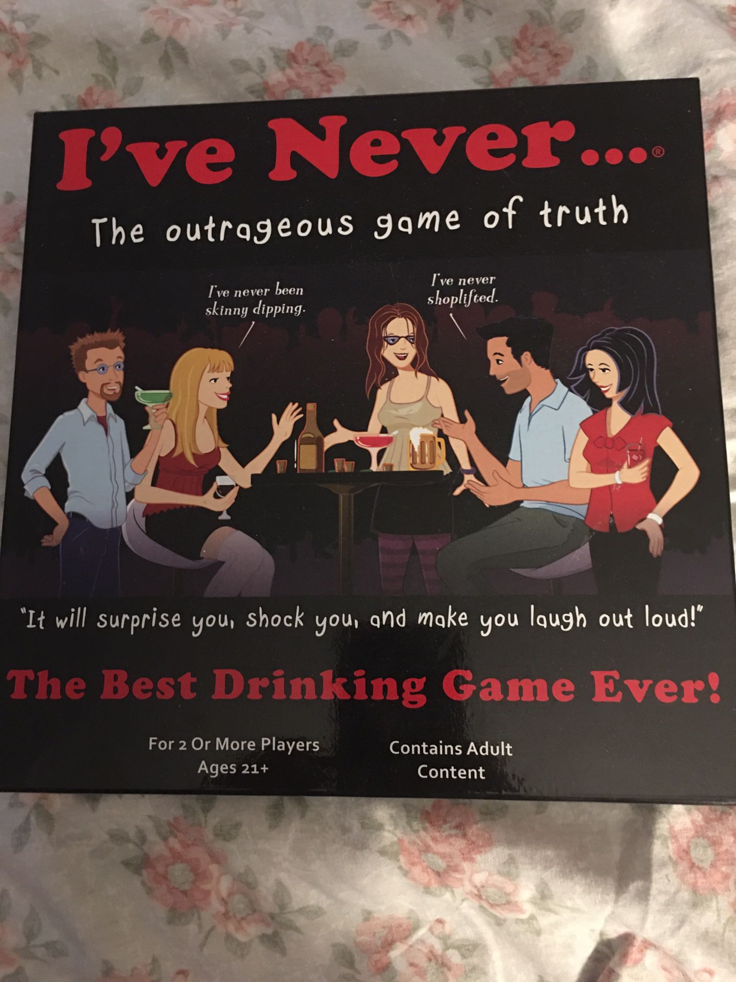 I’ve never - adult board game