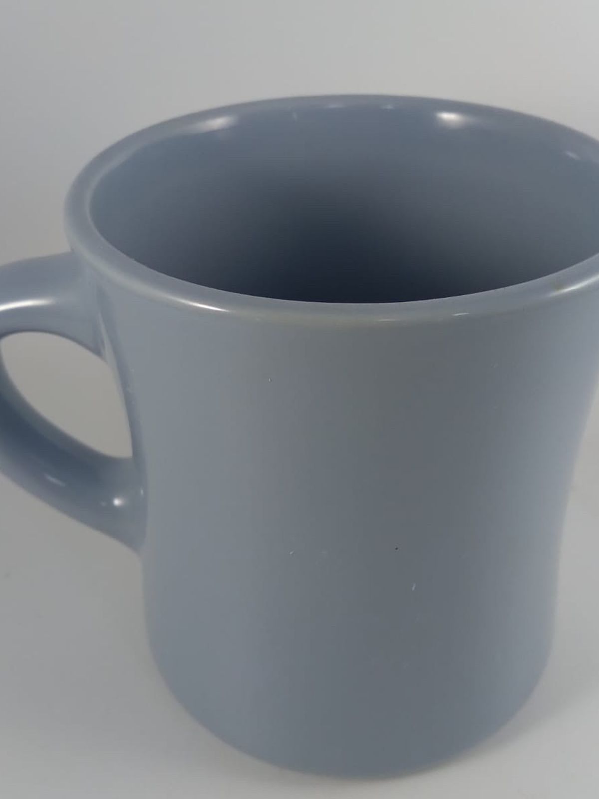 MiGo Large Stoneware Coffee Mug Light Blue 4.5” Tall Thick Handle China