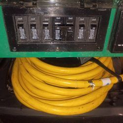 POWER TECH D1(contact info removed)GN POWER DISTRIBUTION BOX 50 AMP 12 OUTLET