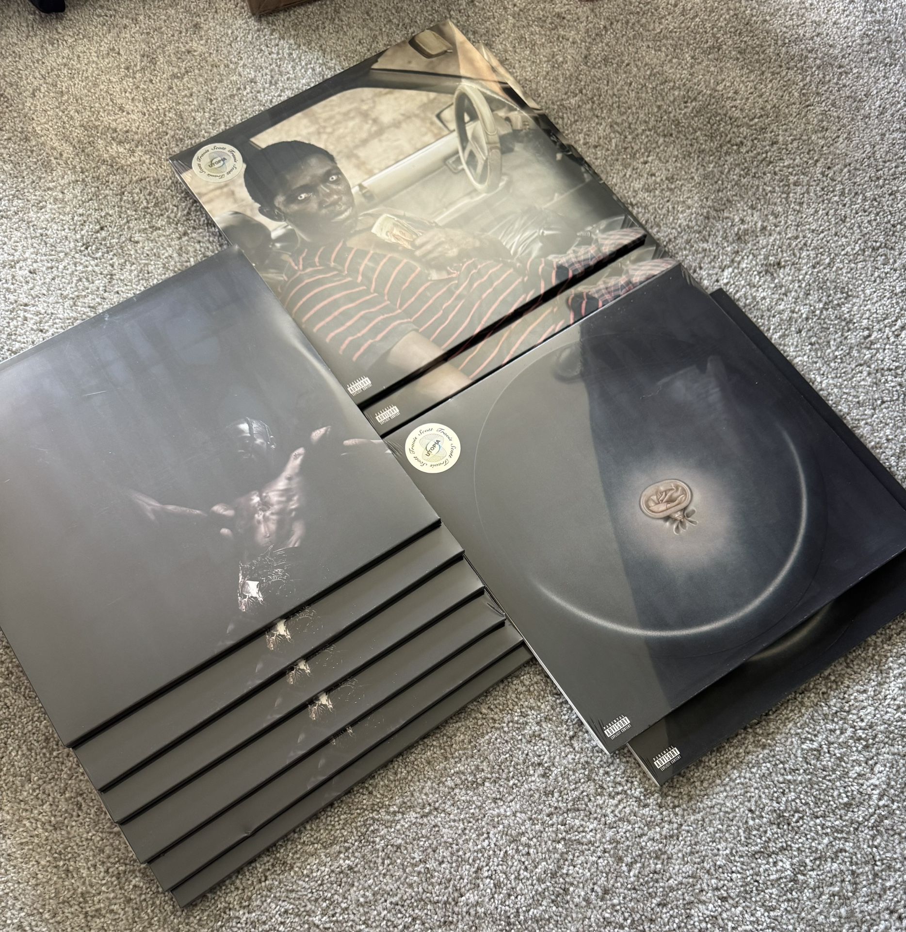 Travis Scott Utopia Vinyls (Lot Of 10)