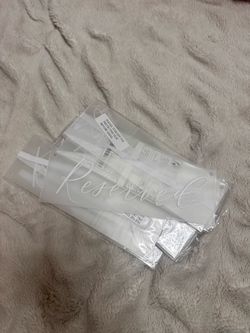 Acrylic reserved signs