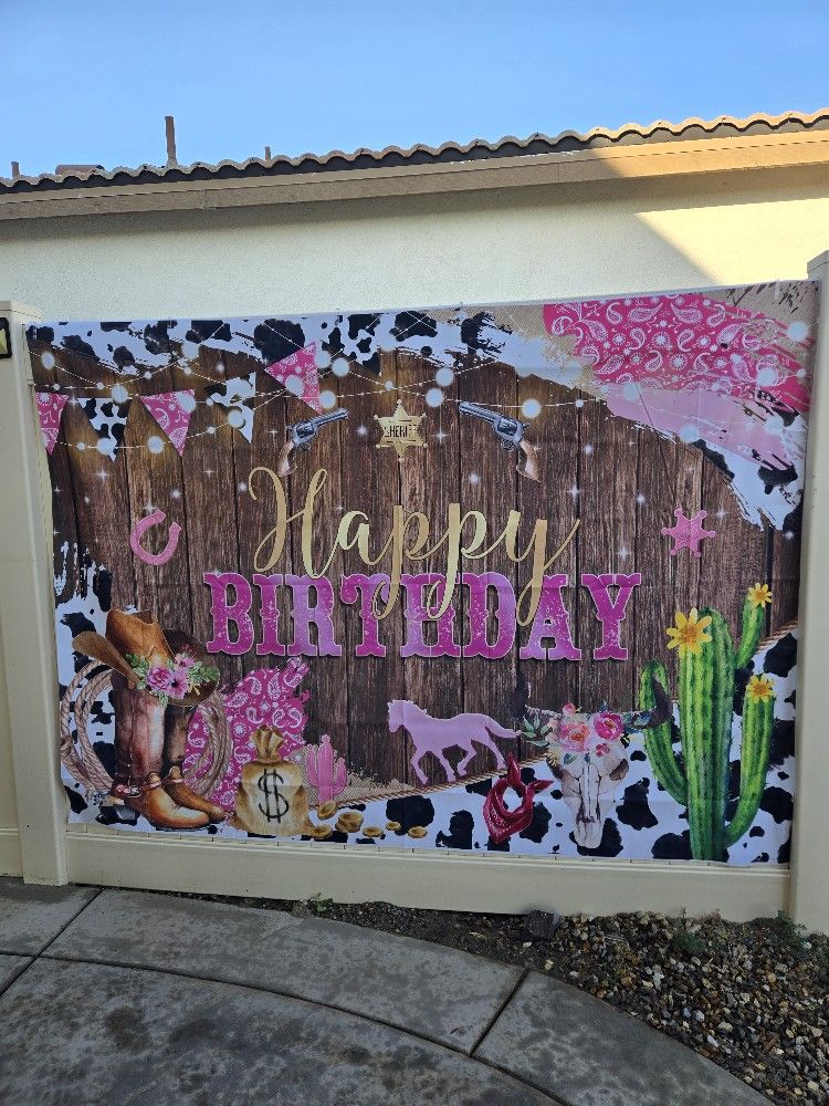 Cowgirl Party Decorations