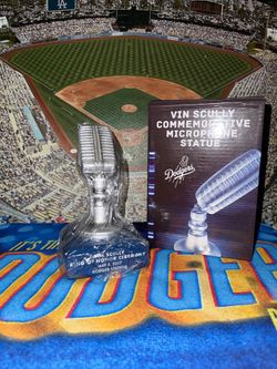 Dodgers vin Scully mic Bobbleheads bobble heads