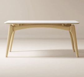 NEW - Wooden Dining Table - 63”