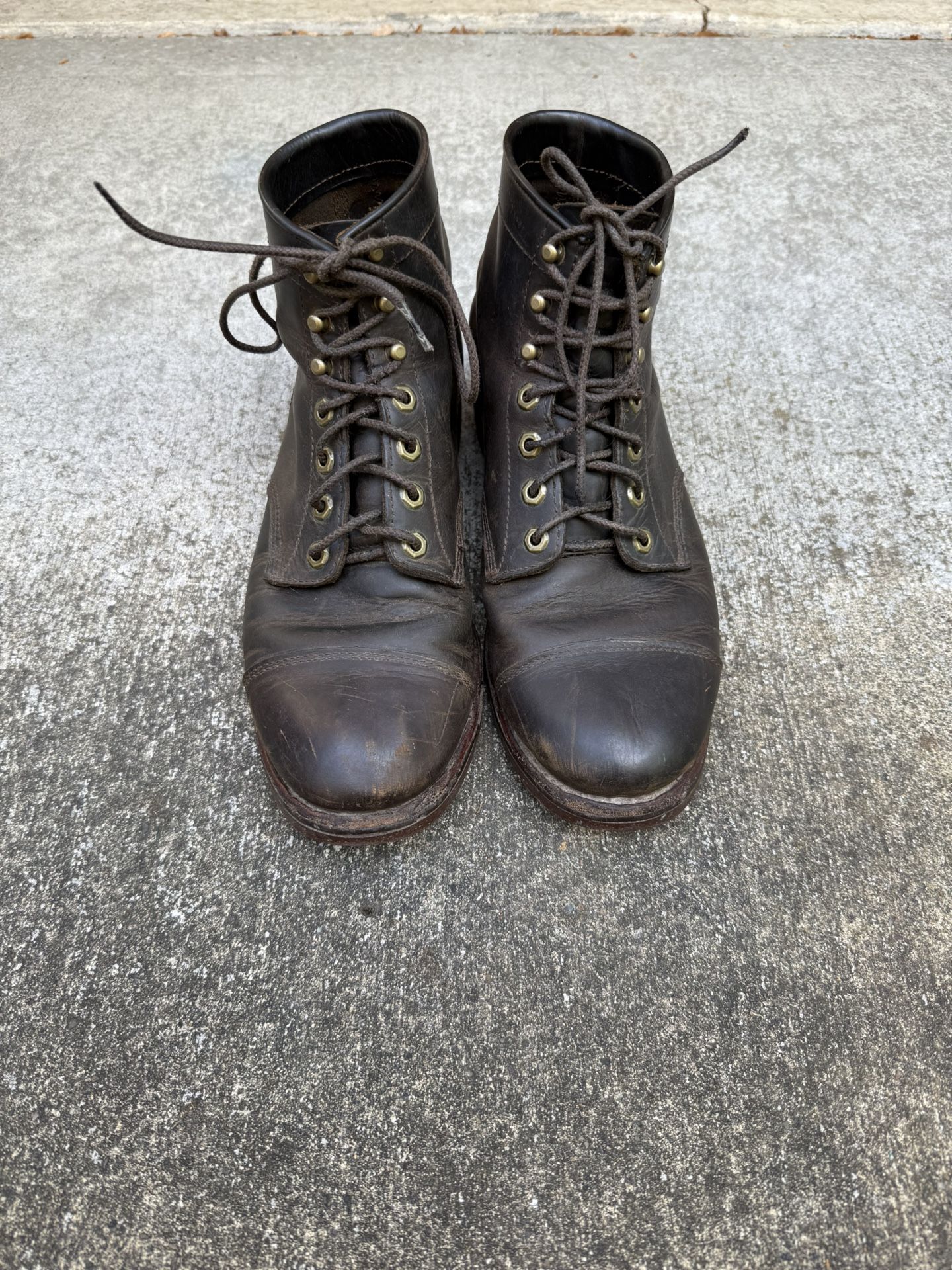 LL Bean Chippewa Engineer Boots - 10.5 D Men’s - Leather, Durable, Rugged