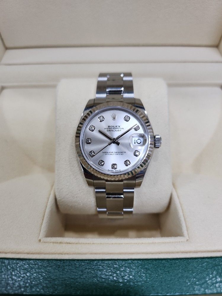 Ladies Rolex Datejust 31mm Diamond Dial 178274