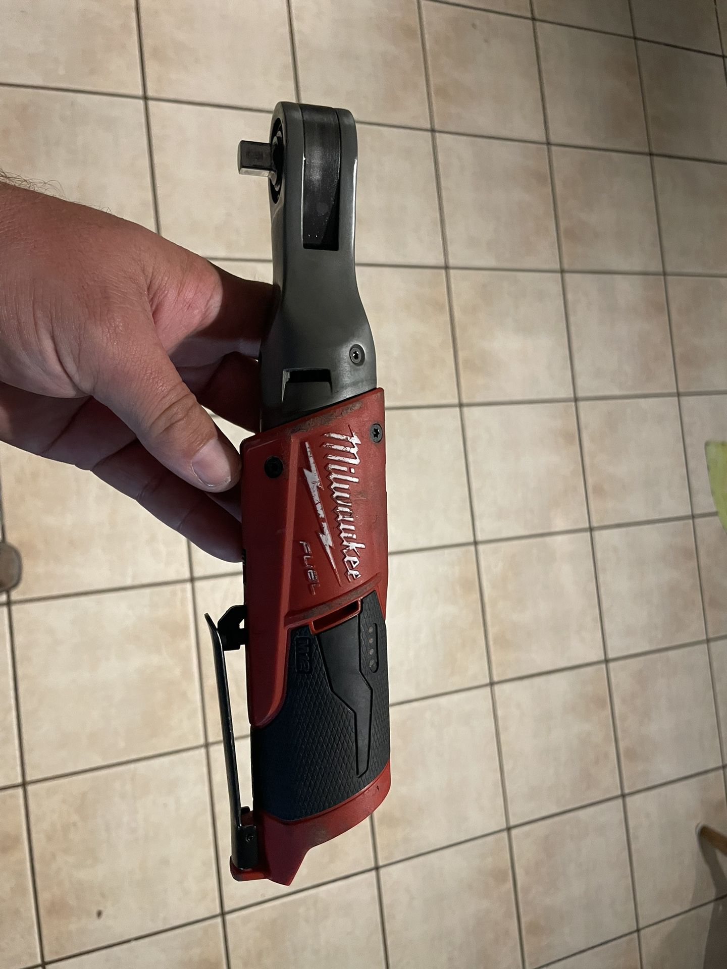 Milwaukee 12 V fuel 3/8” ratchet tool only used works great $120 firm in n Lakeland 
