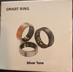 New smart ring silver, rose, or black size 7-12