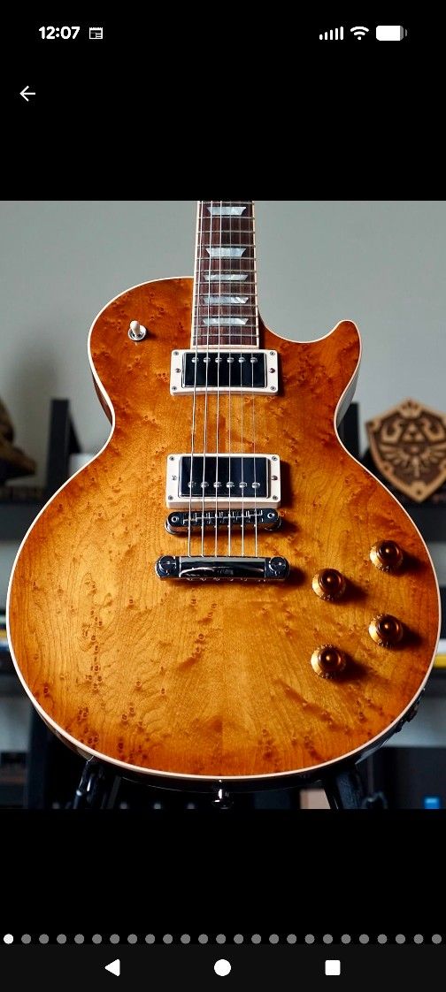 Gibson Les Paul Standard Birdseye Maple Honeyburst
