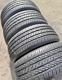 🎖️ 245 50 19 Bridgestone tires Con 80% de Vida Las 4