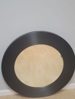 MAKE-N-OFFER 3 Foot Wide Diameter Channeled Wall Mirrior