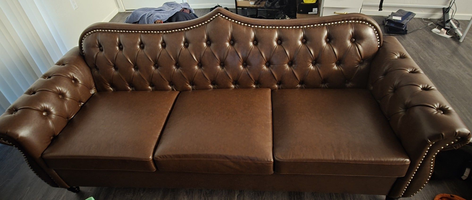 Vintage Leather Couch