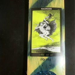 Madness - 8.5 Alli Yellow Skateboard Deck