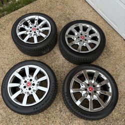 19” Mercedes Benz Chrome Rims And  Continental Tires 