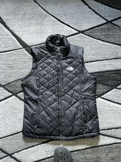 The north face black vest