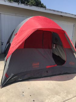 DOME TENT COLEMAN 6 PERSONS