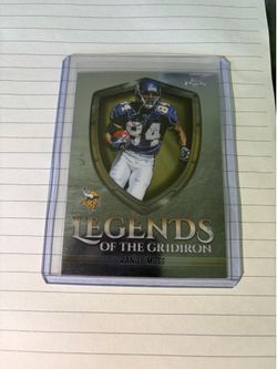 Randy Moss Topps Chrome