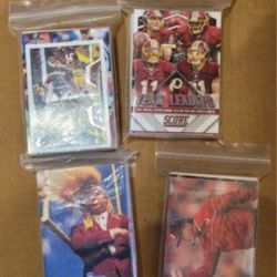 🏈 160 Card Lot - Washington Redskins Cards