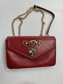 GUCCI RAJAH CHAIN SHOULDER BAG, USED, SLIGHT WORN CONDITION, NO BOX OR DUST BAG
