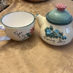 Stacking Teapot With Cup