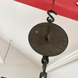 Vintage Brass Scale