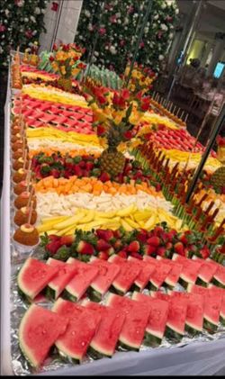 Mesa de frutas