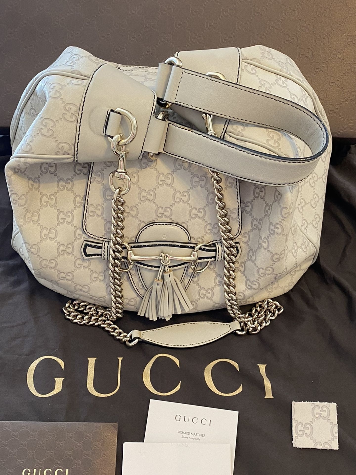 Gucci Guccissima Emily Hobo Bag