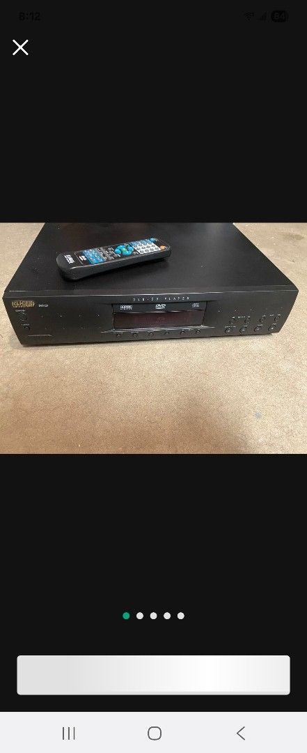 KLH Audio System DVD 221 DVD Video CD Player